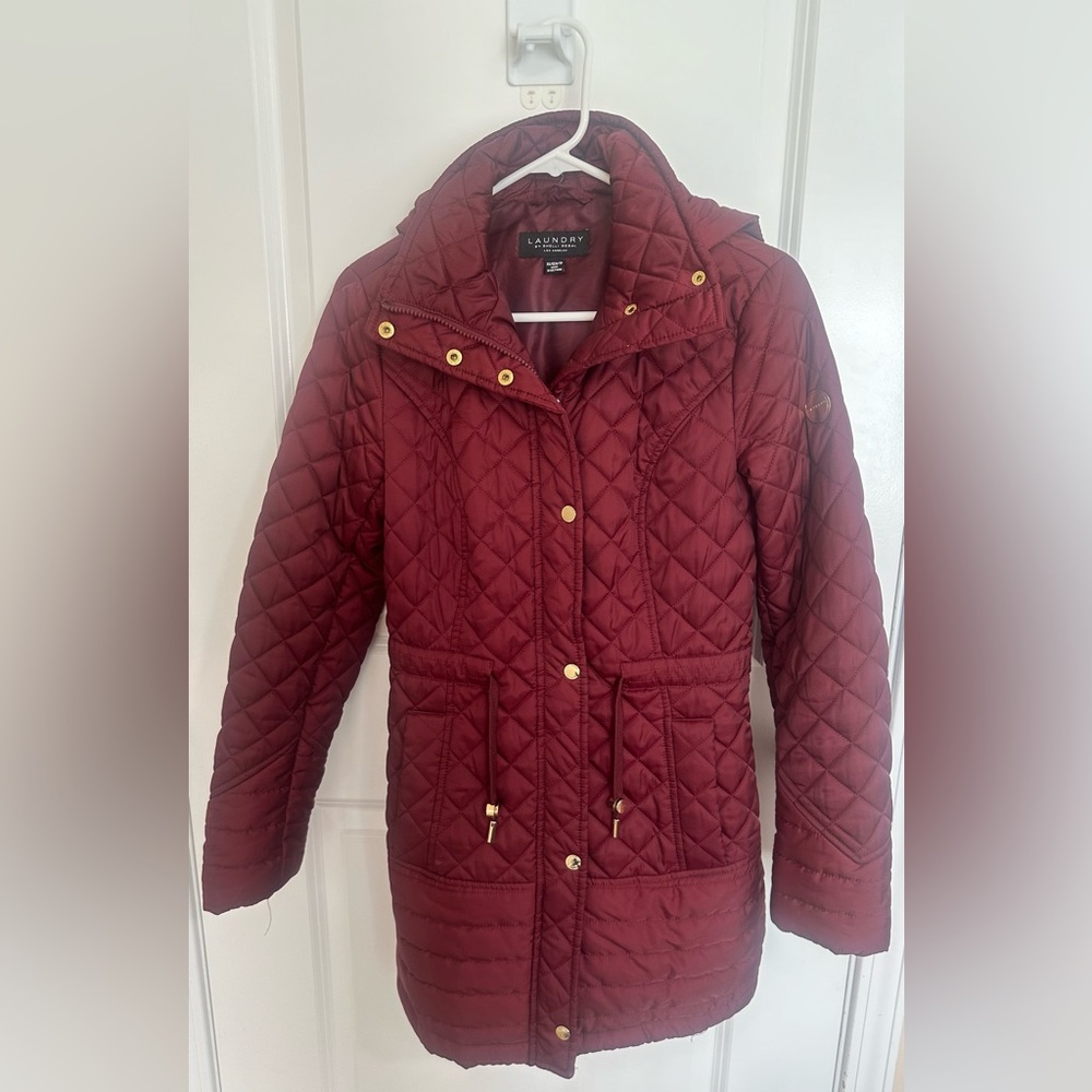 Laundry by Shelli Segal Burgundy Jacket